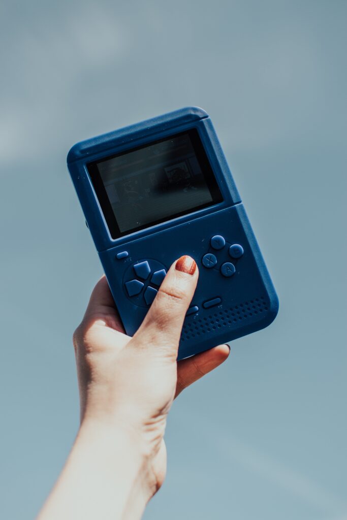 Consola retro con pantalla Integrada