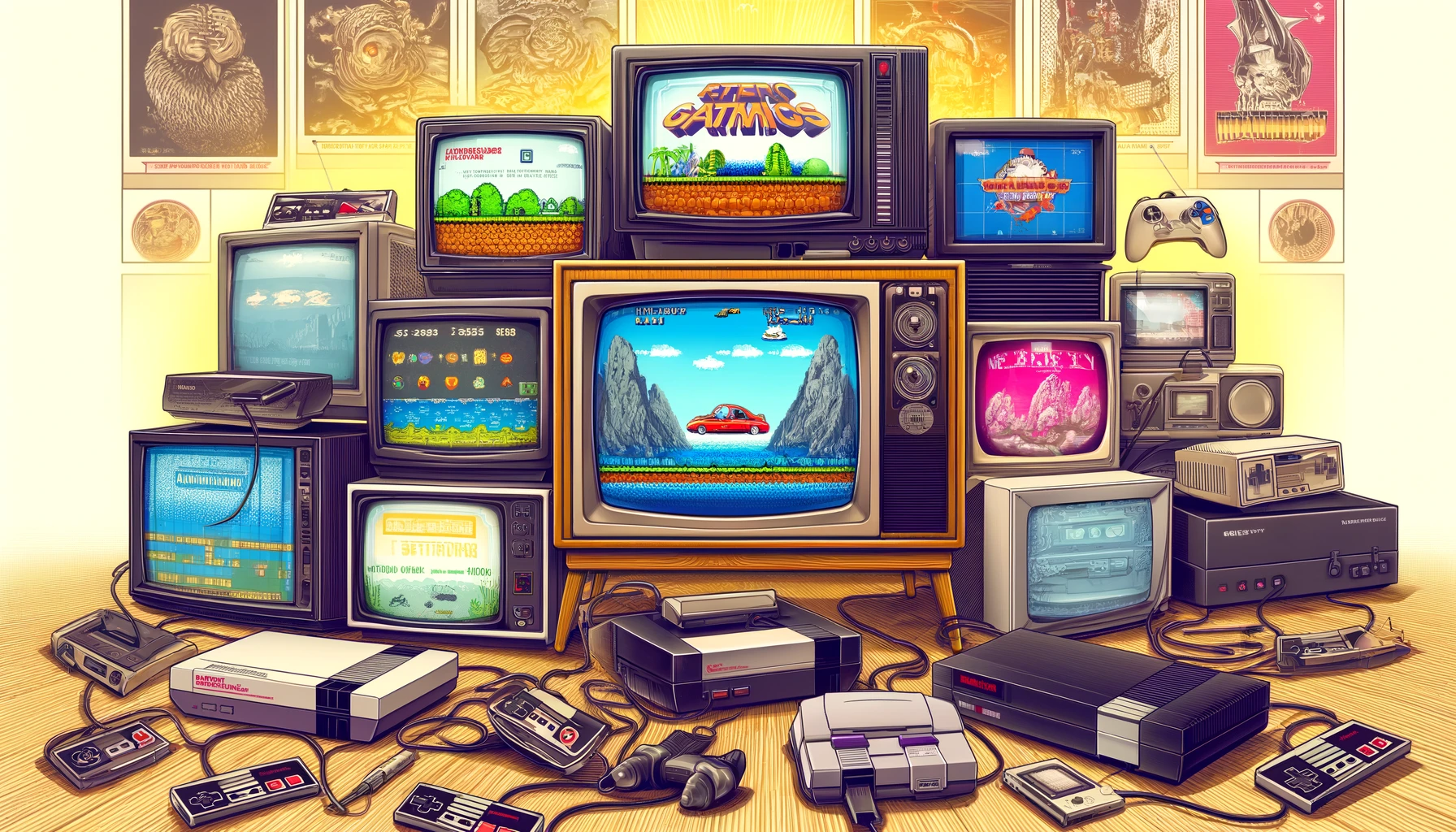 Cómo elegir el mejor televisor para juegos retro